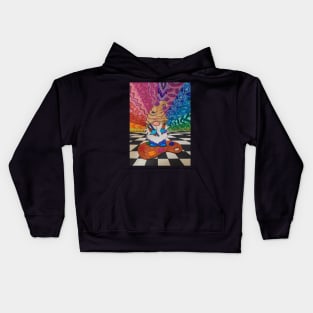 Gnome artist Kids Hoodie